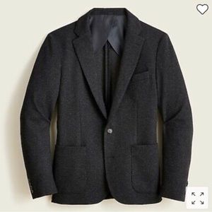 J. Crew Slim-fit knit suit jacket in wool-cotton blend
